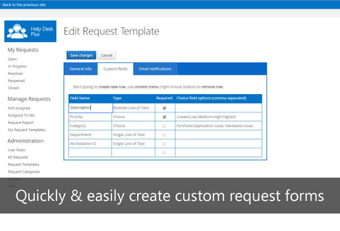 Microsoft Access Help Desk Template Deute